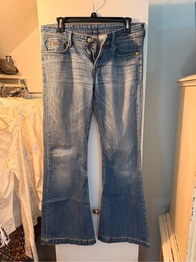 Women's Replay Light Blue Bootcut Jeans